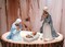 Ceramic African American Holy Family Set Of 3, Home Décor, Religious Décor, Religious Gift, Church Décor, Baptism Gift